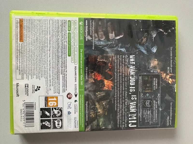Xbox 360 thief złodziej gra kompletna Xbox