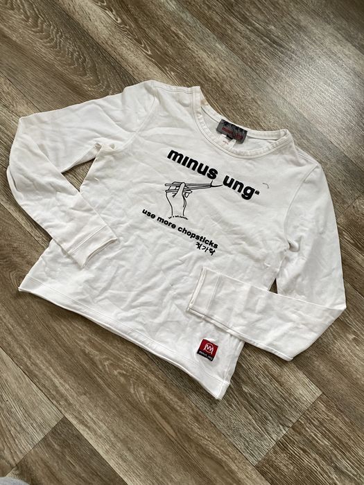 Bluzka crop top z długim rękawem vintage y2k bundle minus ung