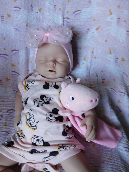 Bebé Reborn original todo em silicone agora descida de preço