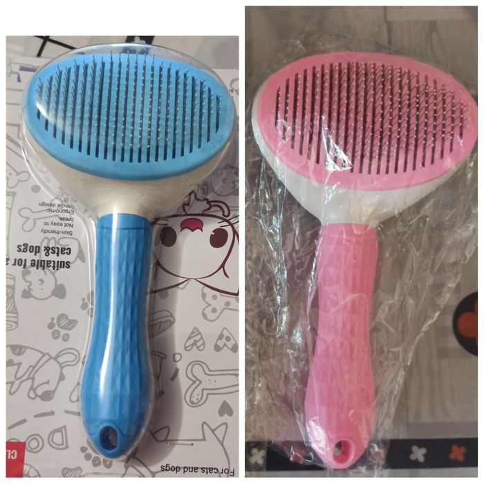 Пуходерка самоочисна з напиленням 19,5см