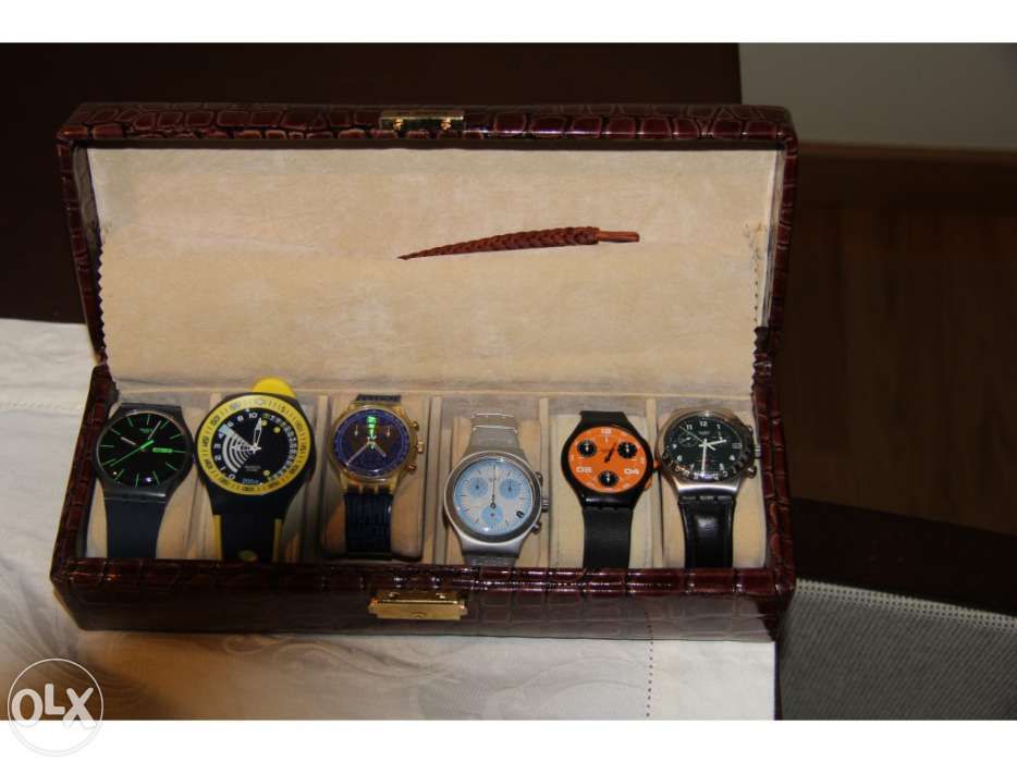6 Relogios Swatch de colecção!