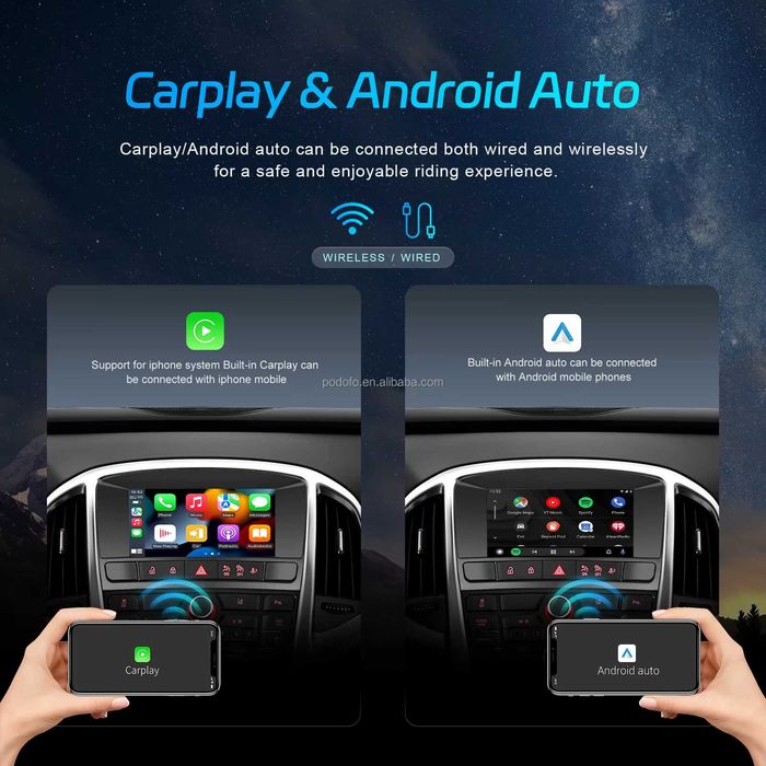 Rádio Android 7" Opel Astra J 2011-14 Carplay GPS Wifi 4/64GB NOVO