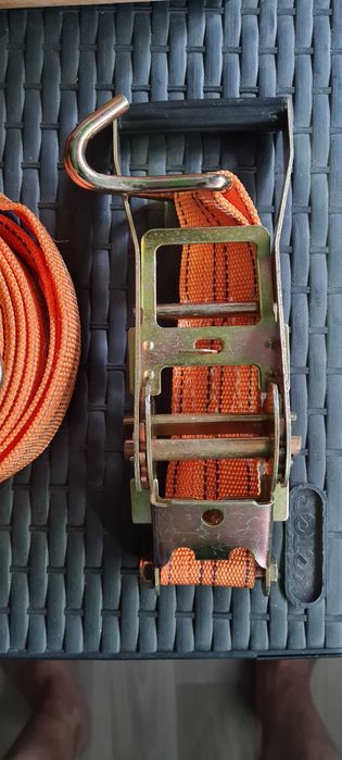 Cintas de aperto e transporte mercadorias logistica