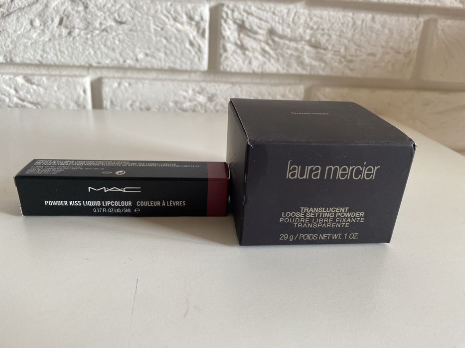 Zestaw kosmetyków Laura Mercier i MAC - NOWE