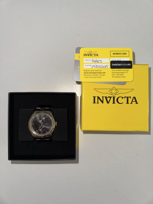 Relogio invicta garantia 3 anos