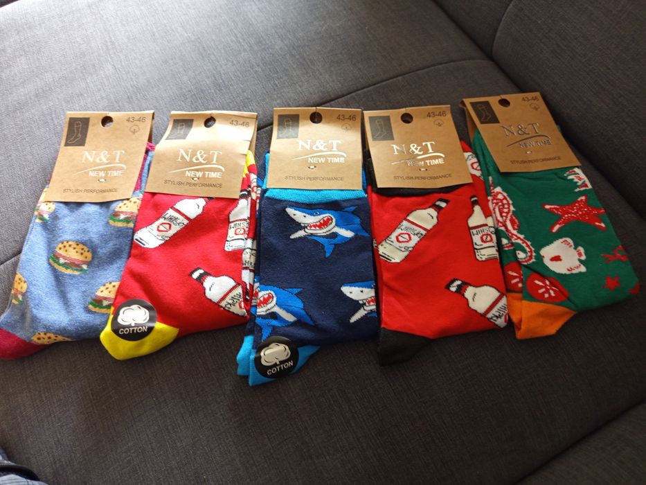 Skarpetki meskie 5 par