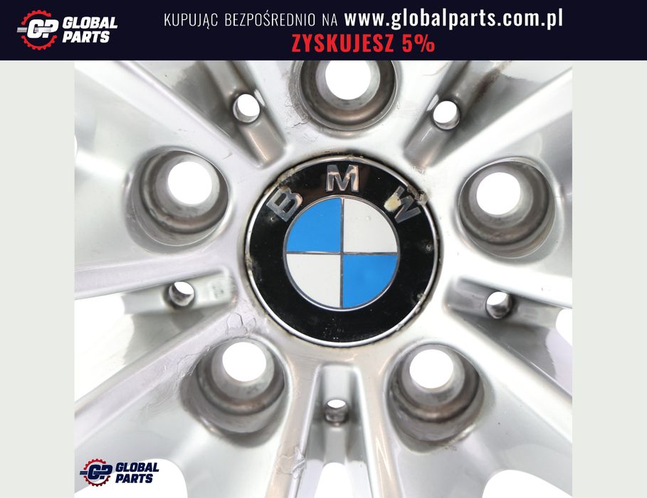 BMW E60 E61 Felga Aluminiowa Srebrna 17" 8J ET:20 245
