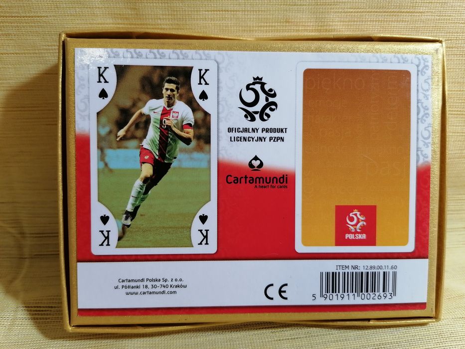 ZŁOTA KADRA - Zestaw dwóch talii do gry / Cartamundi