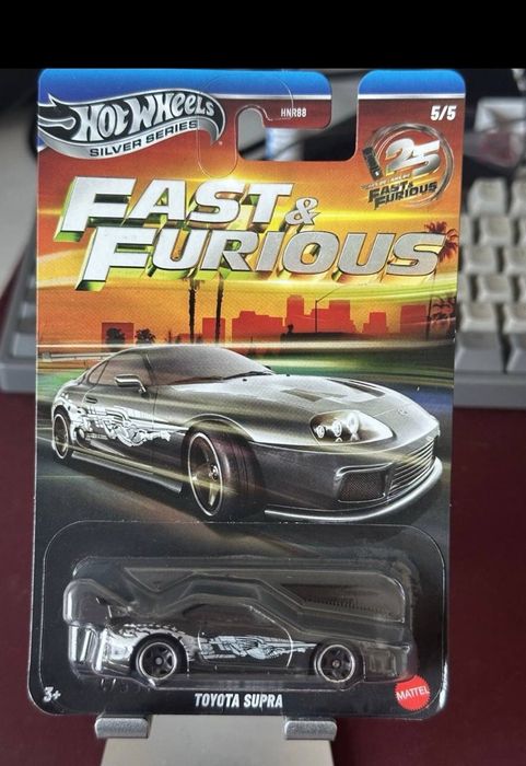 Hot Wheels Toyota Supra «Fast & Furious» Silver Series 5/5