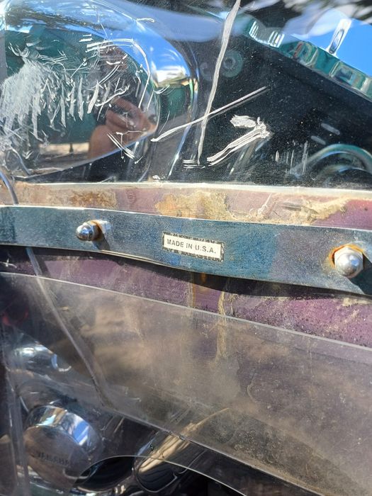 Yamaxa Road Star 1700 - вітрове скло (оптікач)