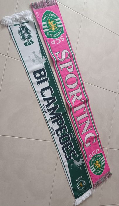 2 cachecois do Sporting novos