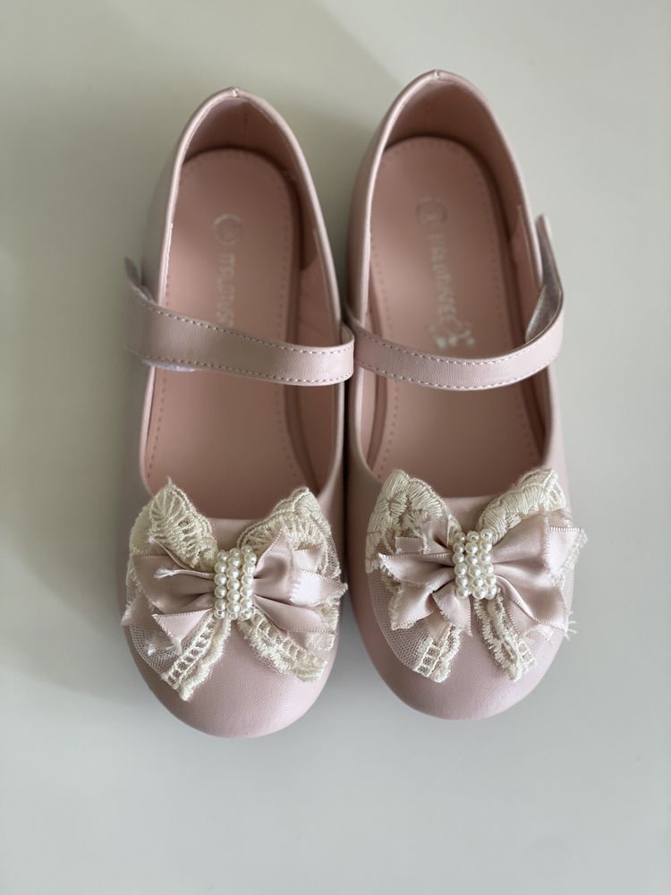 Sapato de cerimónia, menina, cor de rosa, tamanho 30, 31 e 32 Viseu • OLX  Portugal