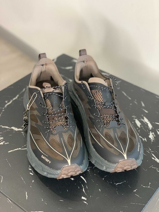 Кросівки Hoka x Satisfy Mafate Speed 4 Lite Coffee