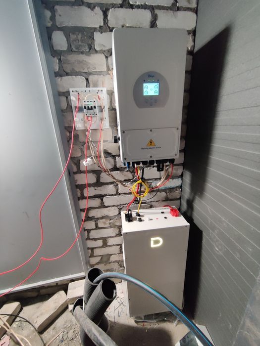 НАЛИЧИЕ Deye 6кВт Гибридный инвертор+ lifepo4 5кВт гарантия ИБП ДБЖ