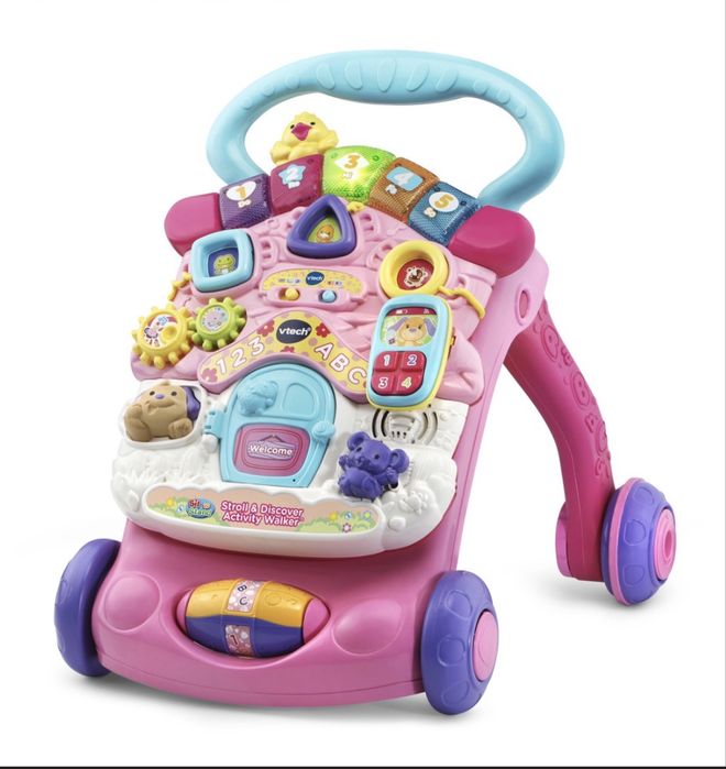 Ходунки-штовхачі з ігровою панеллю Vtech Sit-to-Stand Learning Walker