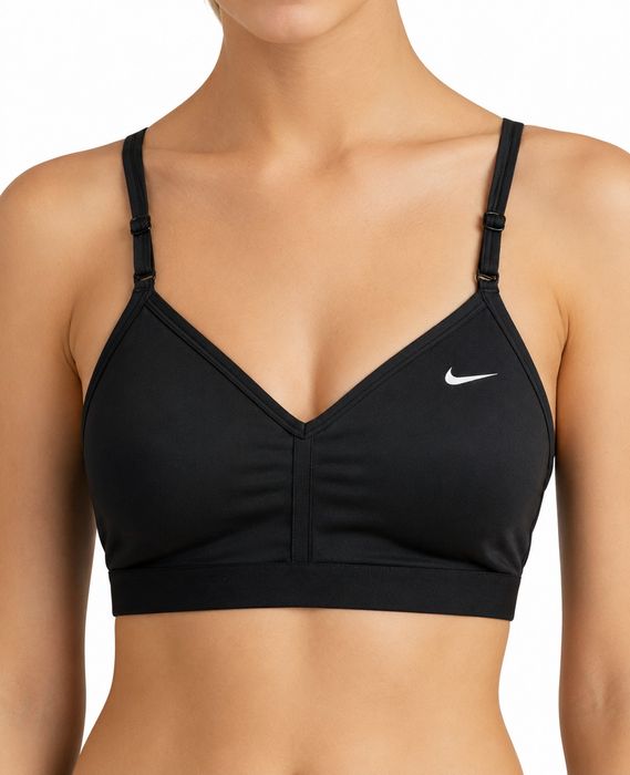 Biustonosz Sportowy Bez Fiszbin Racerback Czarny M