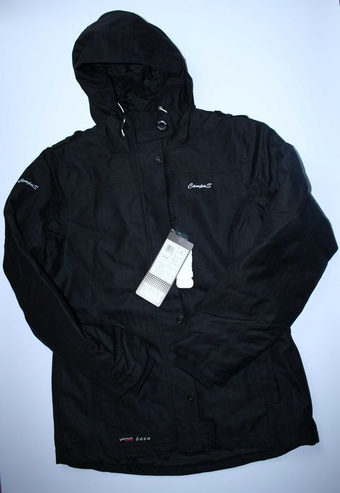 Kurtka zimowa parka CAMPUS MEGAN czarna przejściowa L 40