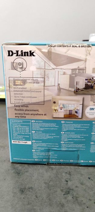 Kamera D-link DCS-942L IP WiFi + karta micro 16GB