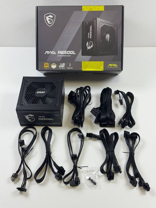 Блок живлення MSI MAG A650GL PCIE5 650W (‎306-7ZP8C11-CE0)