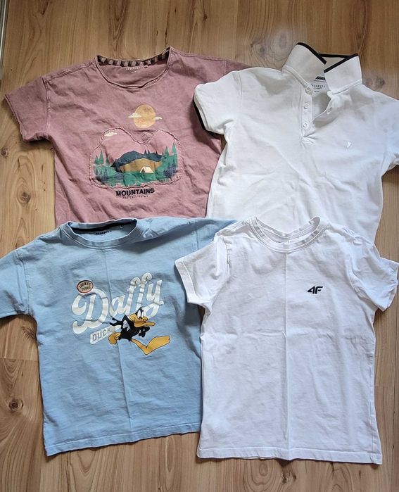 Reserved 4f zestaw tshirt polo 140/146