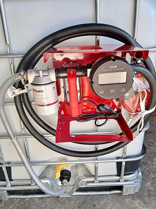 Міні АЗС, єврокуб, насос для дизеля 12 вольт заправна станція дизельна