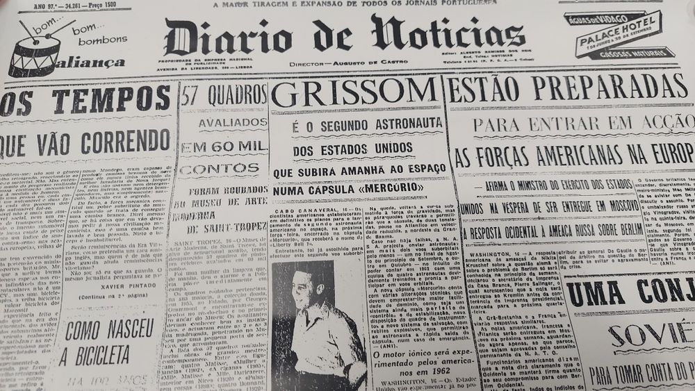 Poster Jornal do Comércio 26 de Abril de 1974 + Oferta