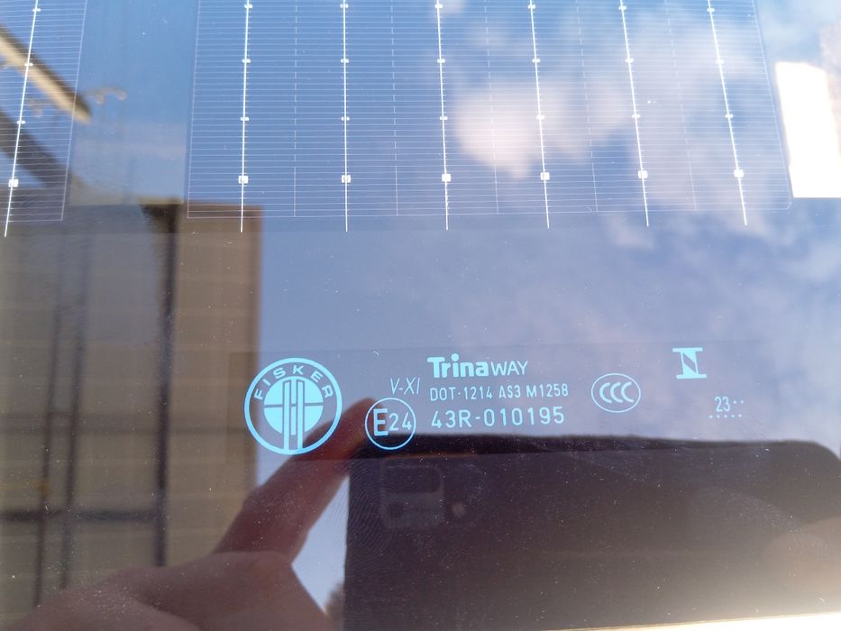 Fisker Ocean панорама