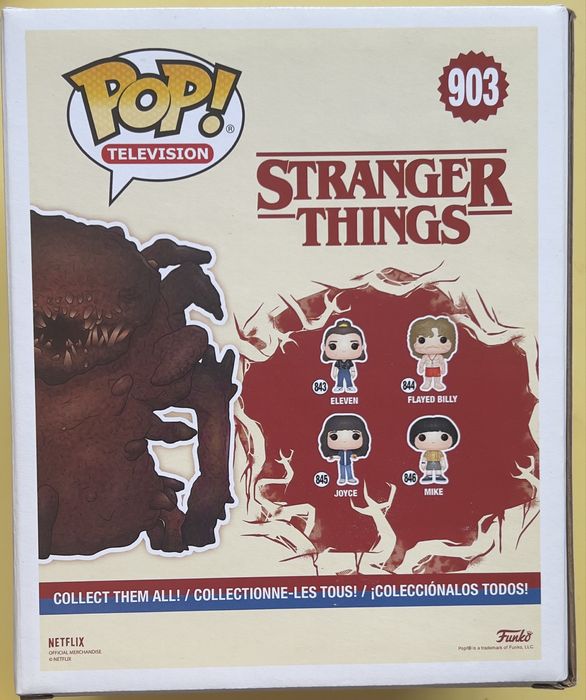 Funko Pop! Stranger Things Tom Bruce Monster 903 (Super Size 6 inch ...