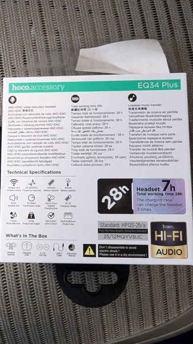 Ibasso Jr.Klee,TWS Hoco EQ34 Plus
