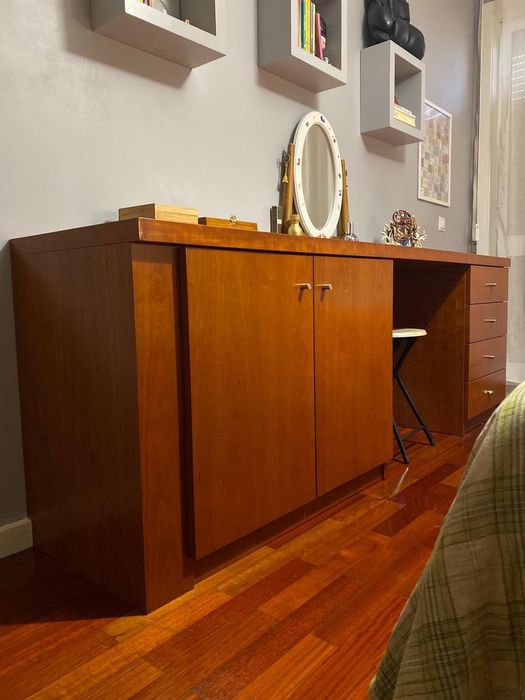 Cômoda/Secretária Cerejeira