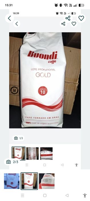 Kawa ziarnista Buondi 1 kg