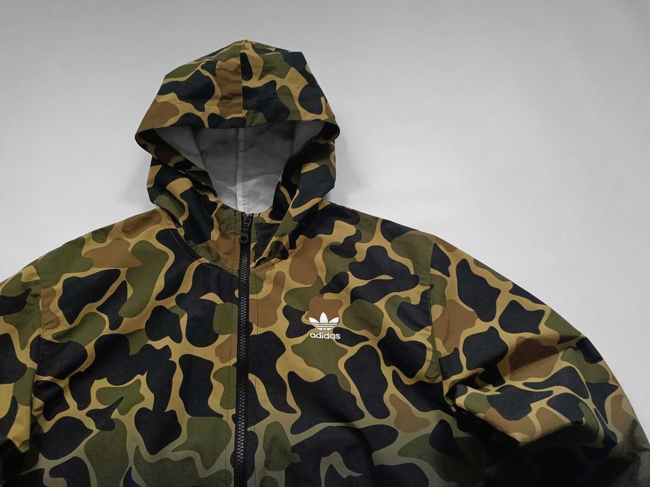 Adidas Originals Men's Camo Windbreaker - Multicolour