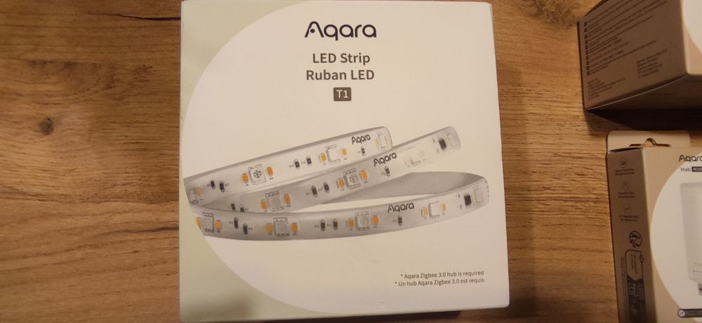 Zestaw Aqara Czujnik Obecności FP2, taśma LED Strip T1 , Hub M100