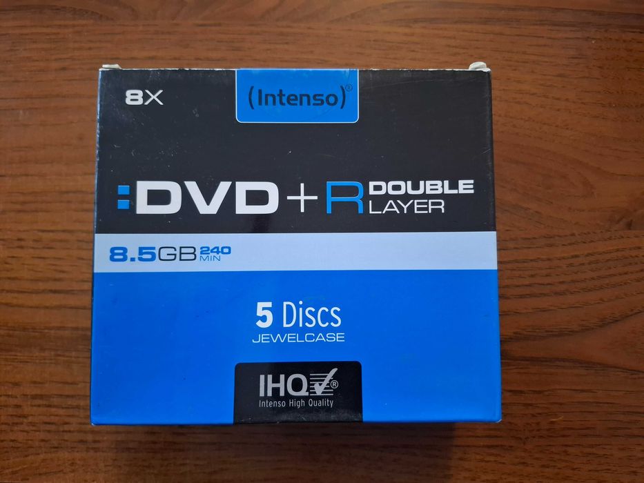 DVD+R Double Layer Intenso 8x - zafoliowane