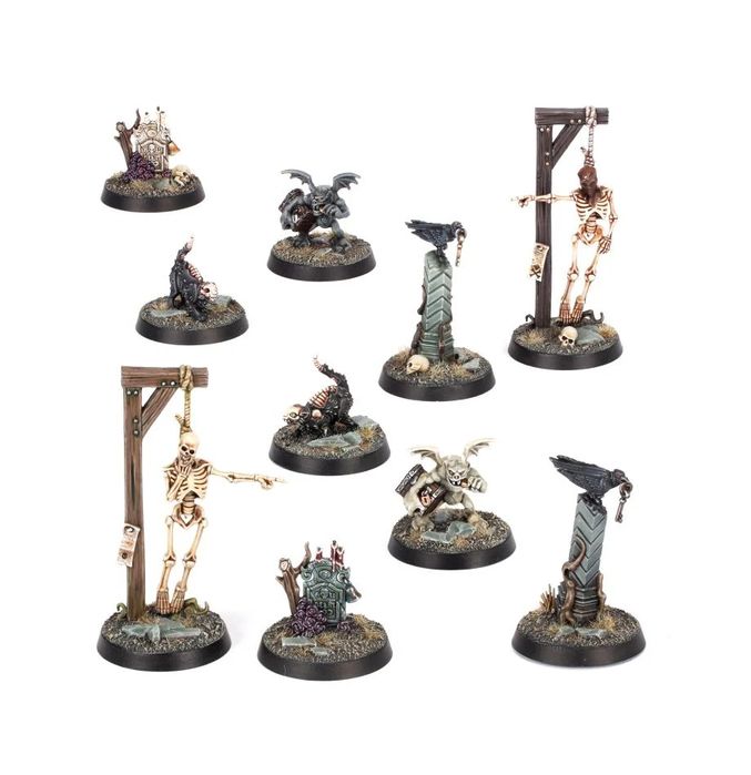 10X OBJECTIVE MARKERS Cursed City Warhammer Quest Ramki
