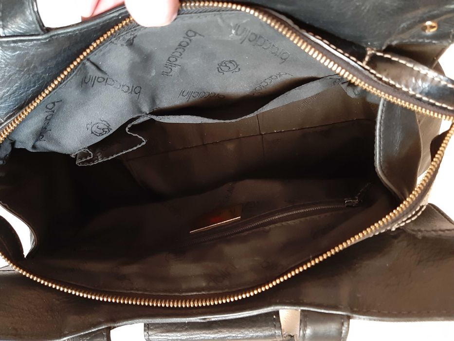 Сумка braccialini кожаная кожа оригинал