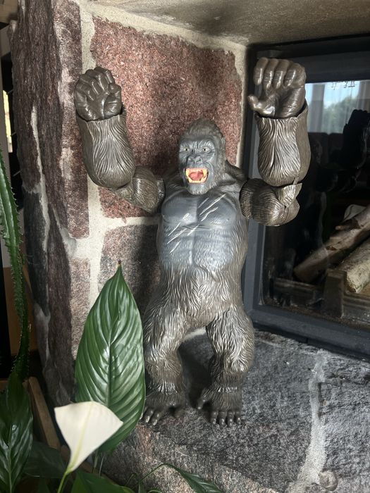 Figurka małpa king kong, duza vintage lanaro, 2016 monkey