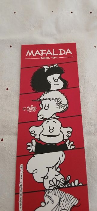 Marcador de livro Mafalda