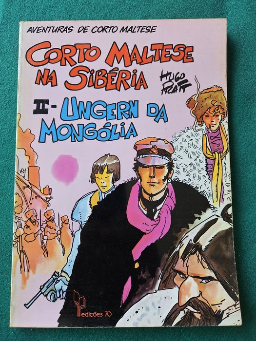 Hugo Pratt . Edições 70 - Corto Maltese na Siberia 2 volumes