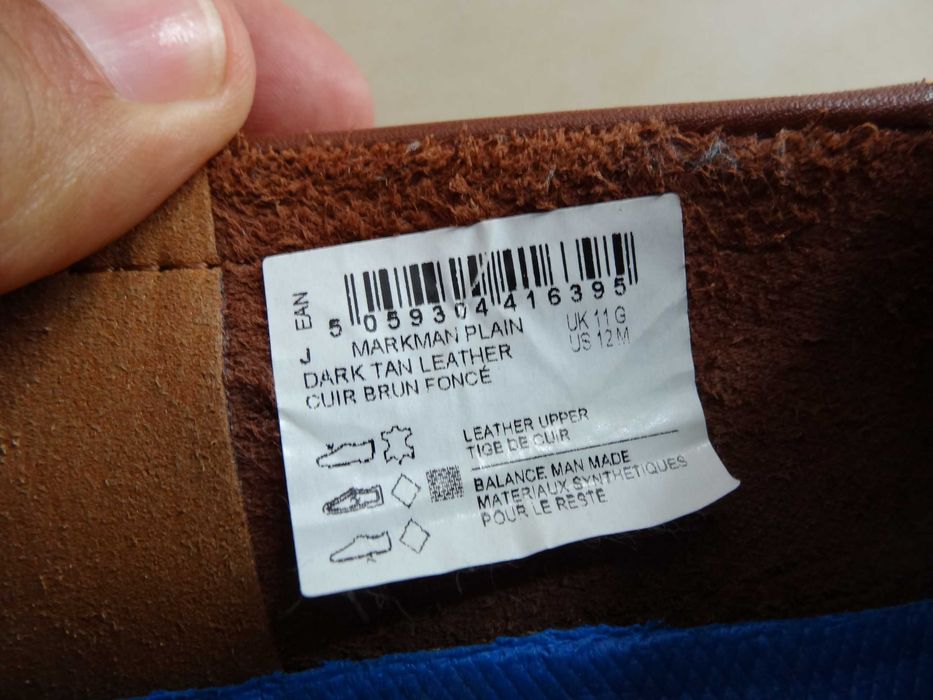 Buty CLARKS roz 46 Mokasyny SKÓRA