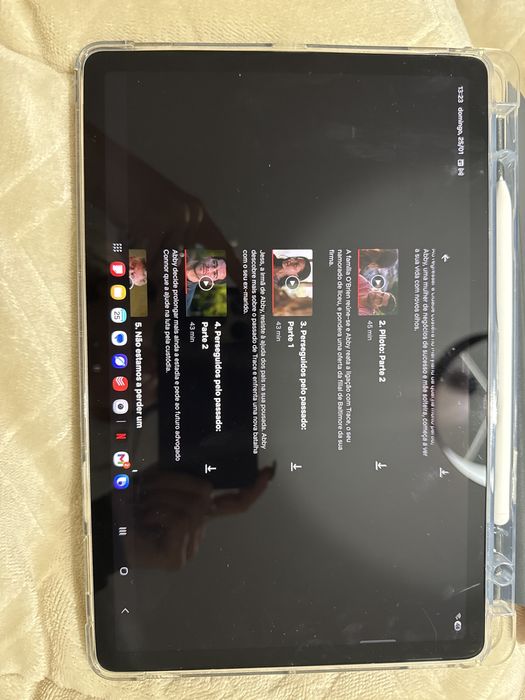 Vendo Samsung Tab S10 FE COM capa teclado e caneta - originais