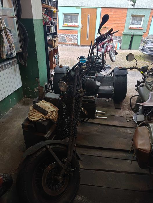 Sam trójkołowy TRIKE SAM traja