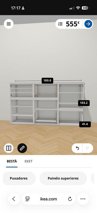 Móvel Bestå IKEA branco