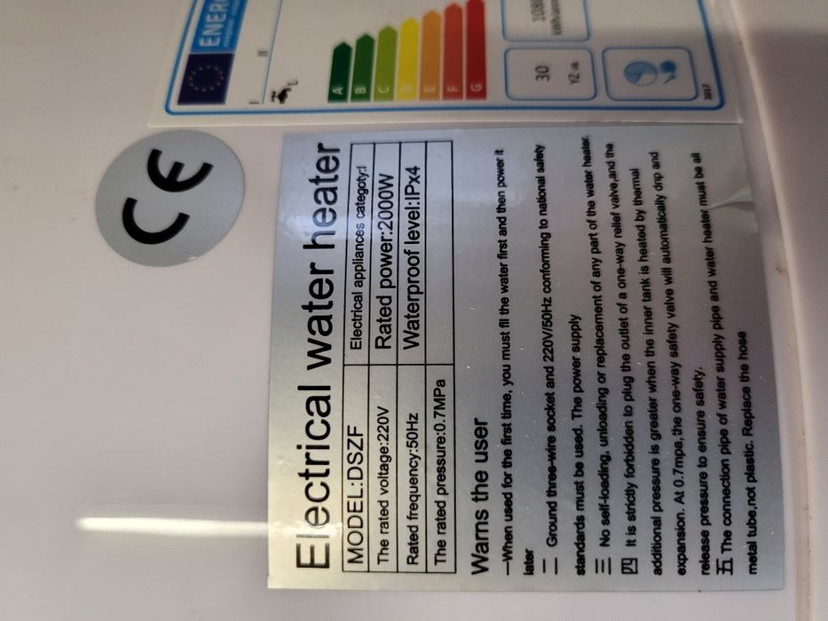 Bojler elektryczny 30 l