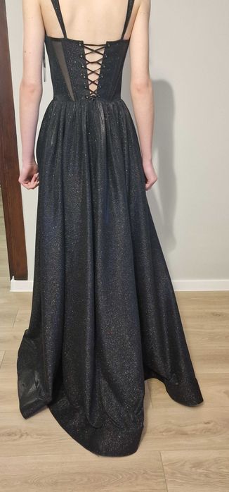 Sukienka Gorsetowa Suknia Balowa Studniówkowa Nowa