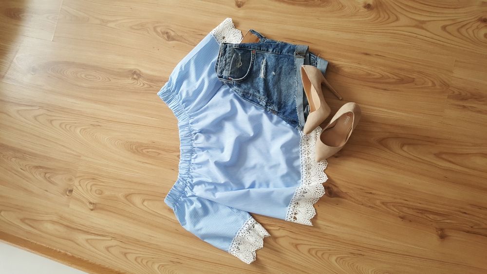 Bluzka hiszpanka 36 New Look