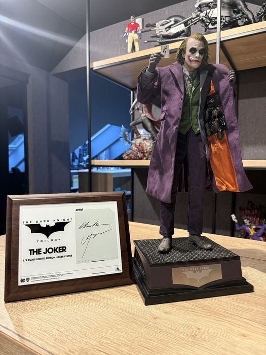 Joker Queen Studios figurka Batman artisan Ledger