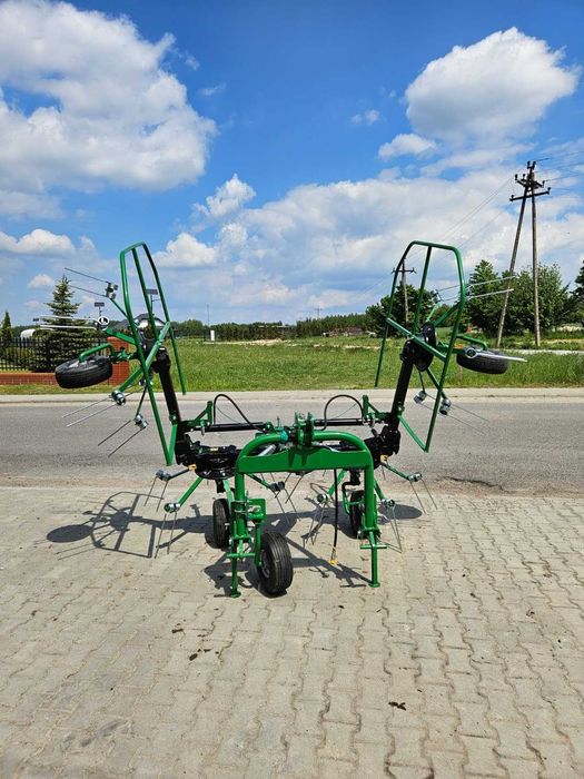 Przetrząsacz karuzelowy 4 - wirnikowy 5,2m  Metal-Technik Producent Dostawa Raty