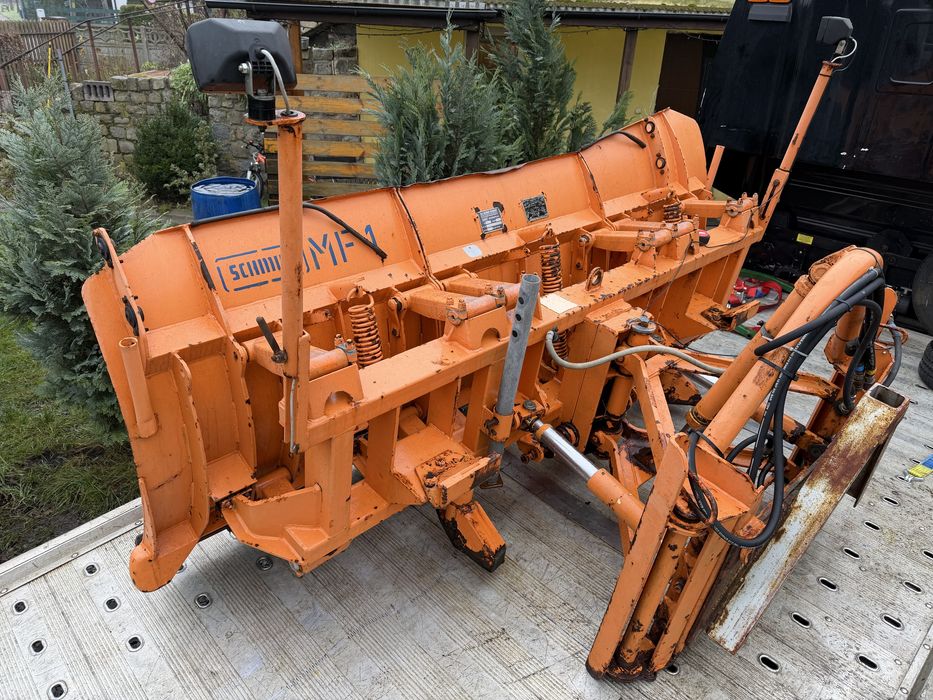 Pług do śniegu 2.7m schmitd do ciagnika pilnie transport