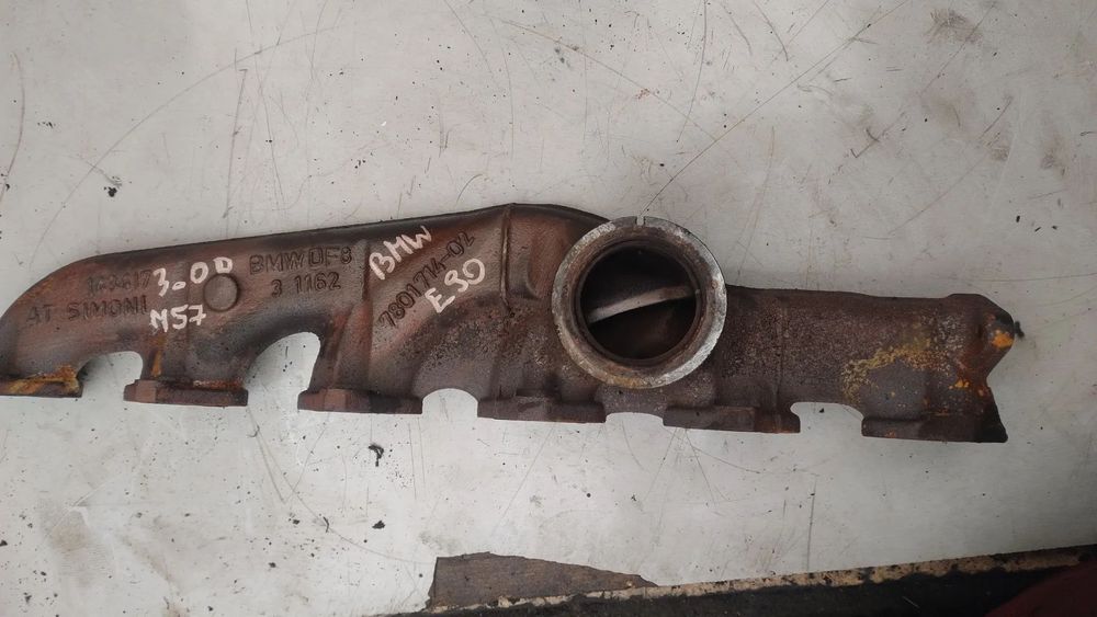 BMW E90 E91 E60 3,0D M57 kolektor wydechowy 780171402